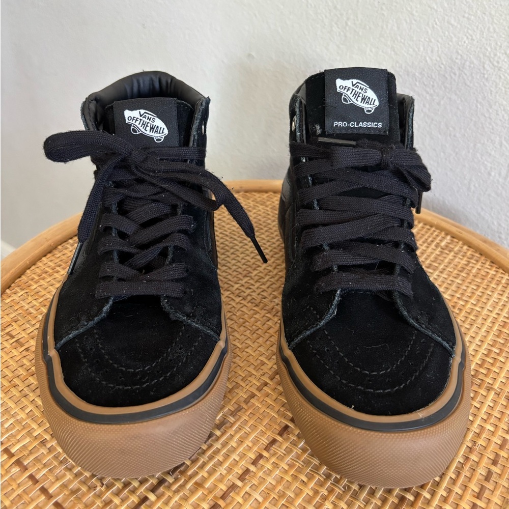 Vans Men's Black High-Top Sneakers